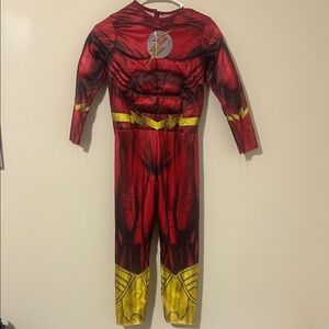 "The Flash" 100% polyester muscle children's costume size medium